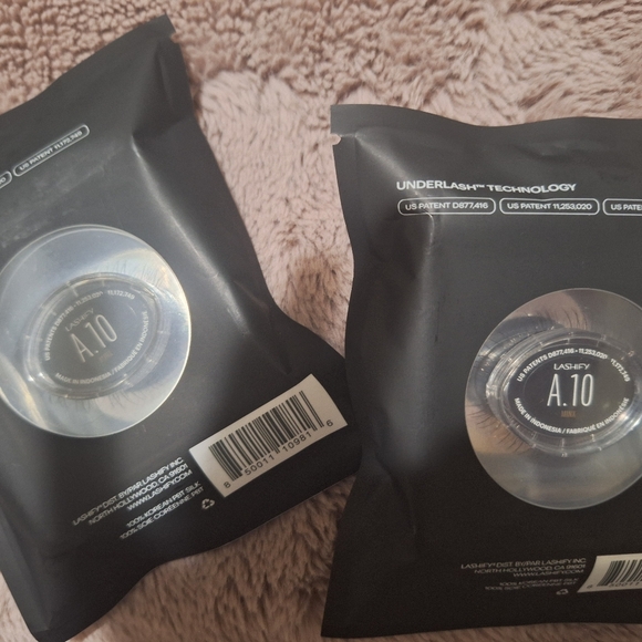 Bundle OF Two packages unopened Lashify "A10" Minx color lashes - Picture 2 of 2